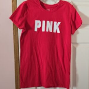 Red T-Shirt with White Print